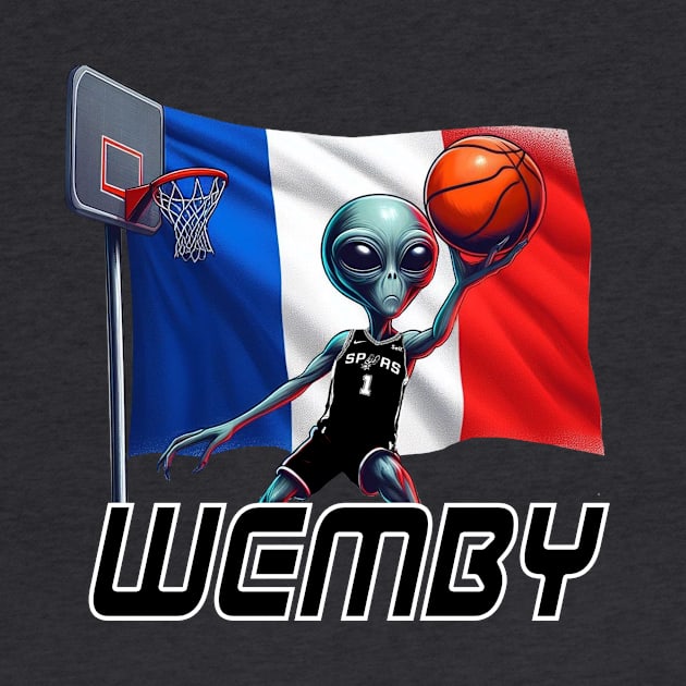 Wemby - ALIEN (w/French flag) by OG Ballers